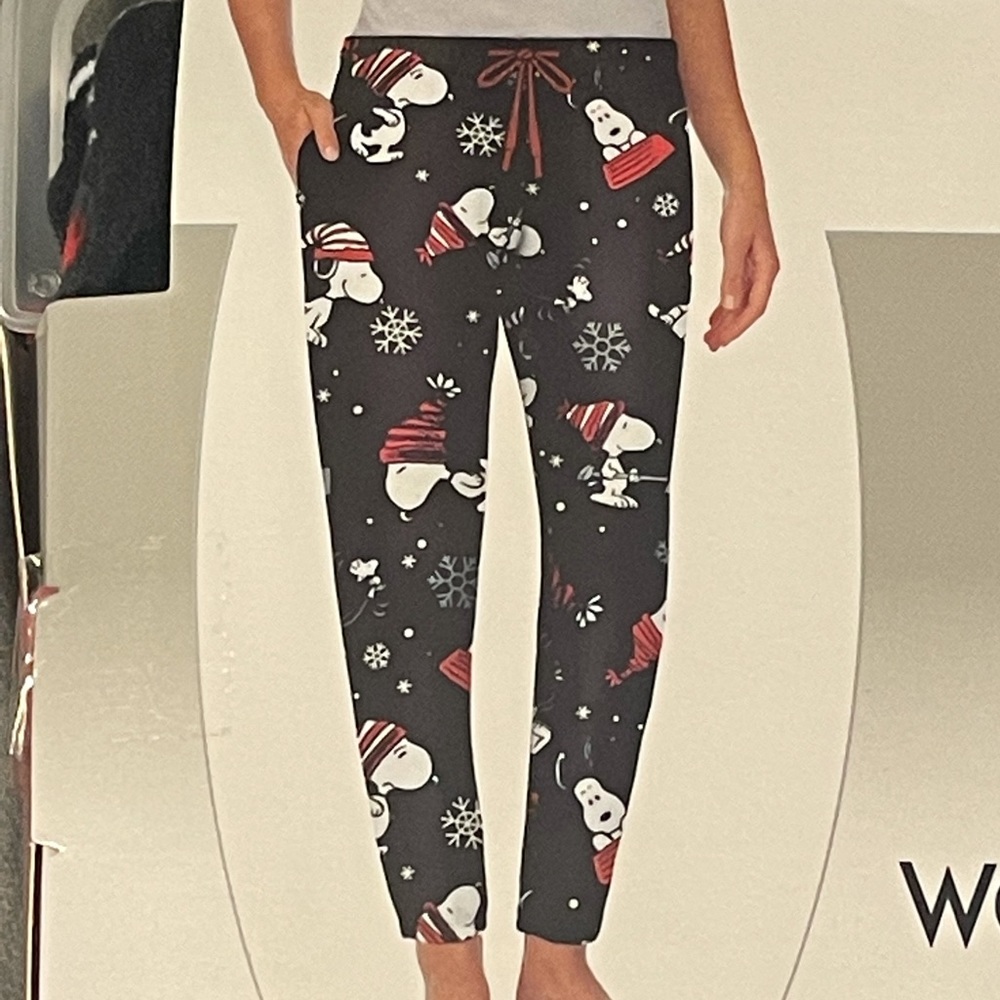Snoopy pajama pants